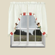 Load image into Gallery viewer, Gifts Embroidery Kitchen Tiers, Swag and Valance
