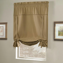 Load image into Gallery viewer, Blackstone Room Darkening Tie-up Shade