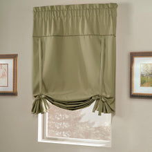 Load image into Gallery viewer, Blackstone Room Darkening Tie-up Shade