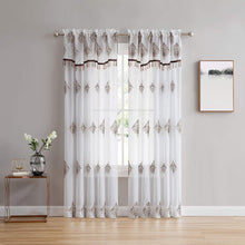 Load image into Gallery viewer, Camila Sheer Embroidered Panel