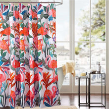 Load image into Gallery viewer, Flamingo Fabric Shower Curtain
