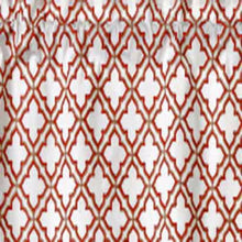 Load image into Gallery viewer, Crystal Lined Embroidered Scalloped Valance