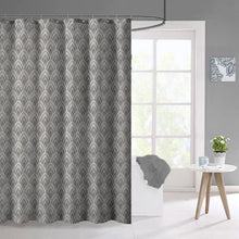 Load image into Gallery viewer, Deco Fabric Shower Curtain