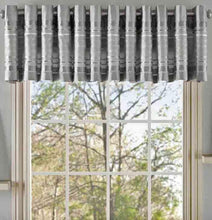 Load image into Gallery viewer, Fiesta Faux Silk Grommet Top Valance
