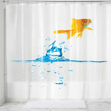 Load image into Gallery viewer, Finn Goldfish PEVA Shower Curtain