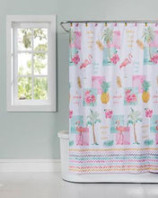 Load image into Gallery viewer, Flamingo Fever Shower Curtain