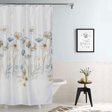Load image into Gallery viewer, Garden Melody Fabric Shower Curtain