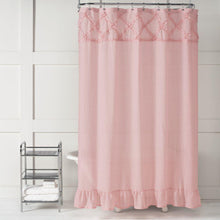 Load image into Gallery viewer, Garden Crossing Fabric Shower Curtain