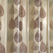 Load image into Gallery viewer, Gossamer Leaf Fabric Shower Curtain