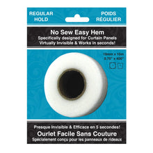 Load image into Gallery viewer, Ready-Made Curtain Iron-On Hem Tape Regular & Extra Hold