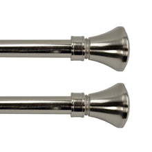 Load image into Gallery viewer, Lexington Duet 1" Pair of Curtain Rods