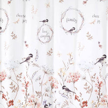 Load image into Gallery viewer, Live Simply Fabric Shower Curtain