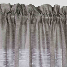 Load image into Gallery viewer, Mist Stripe Semi Sheer Valance