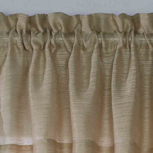 Load image into Gallery viewer, Mist Stripe Semi Sheer Valance