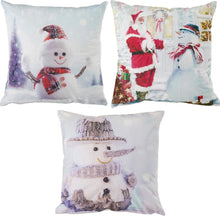 Load image into Gallery viewer, Seasonal Snowed Throw Pillow Covers