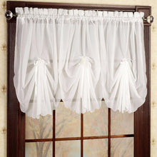 Load image into Gallery viewer, Sheer Voile Fan Valance