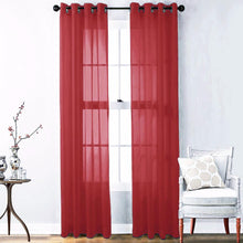 Load image into Gallery viewer, Soho Sheer Voile Grommet Top Panel