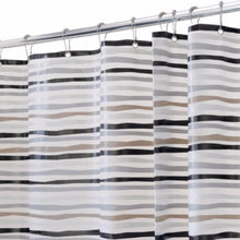 Load image into Gallery viewer, Stripz Vinyl Shower Curtain