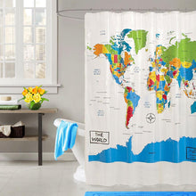 Load image into Gallery viewer, The World Peva Shower Curtain