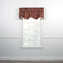 Load image into Gallery viewer, Meadow Lined Scalloped Valance
