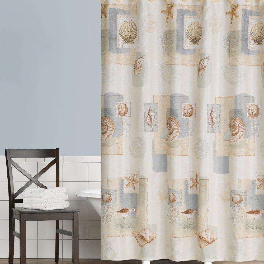 Bayside Fabric Shower Curtain