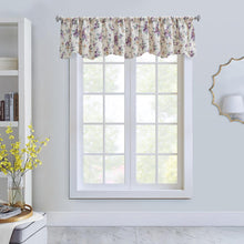 Load image into Gallery viewer, ThermaLogic Cabbage Rose Insulated Scalloped Valance
