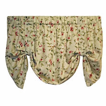 Load image into Gallery viewer, Cherries Lined Tie-Up Valance
