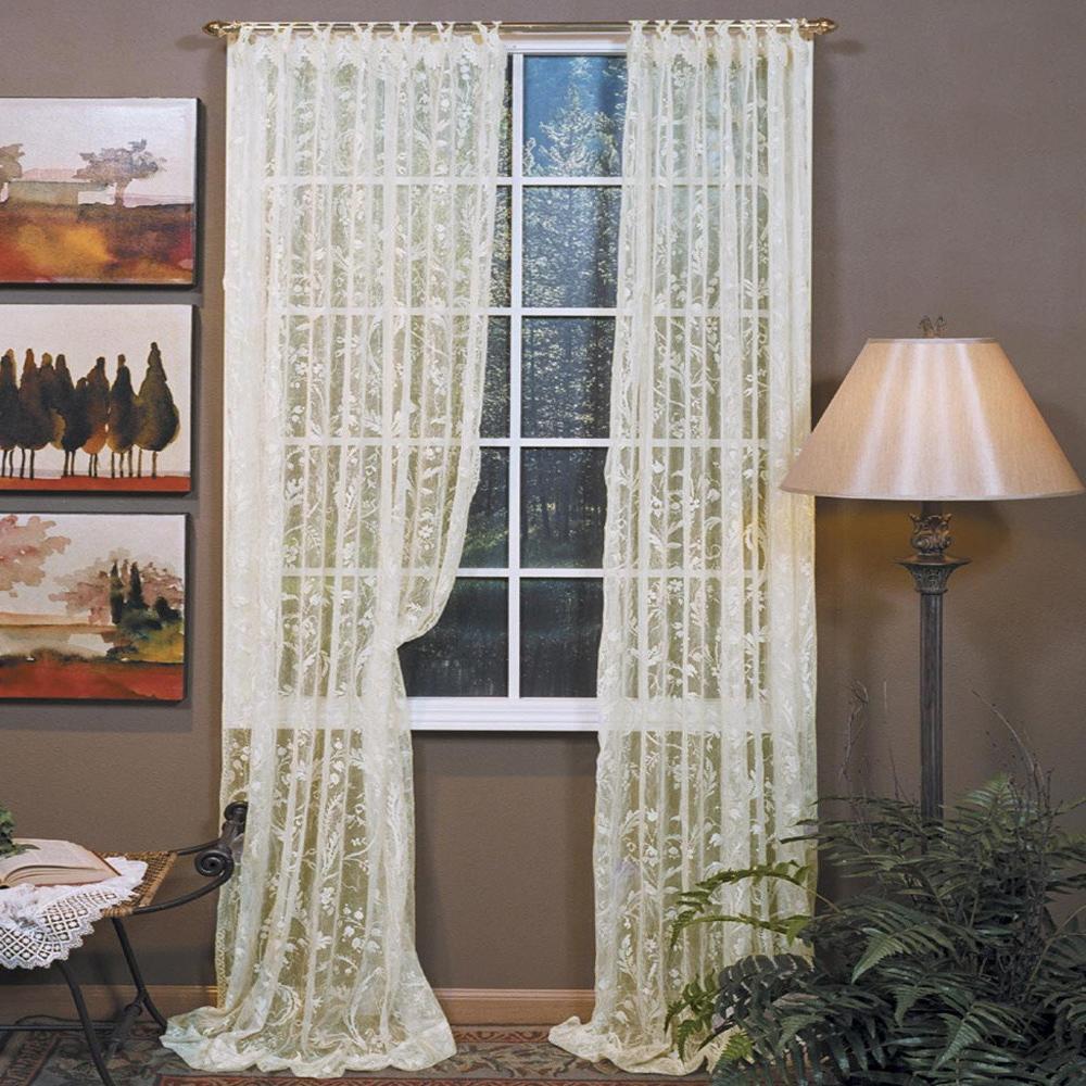 Coventry Lace Panel With Rings