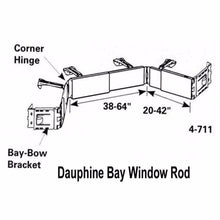 Load image into Gallery viewer, Dauphine Bay Window Rod
