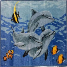 Load image into Gallery viewer, Seascape Fabric Shower Curtain
