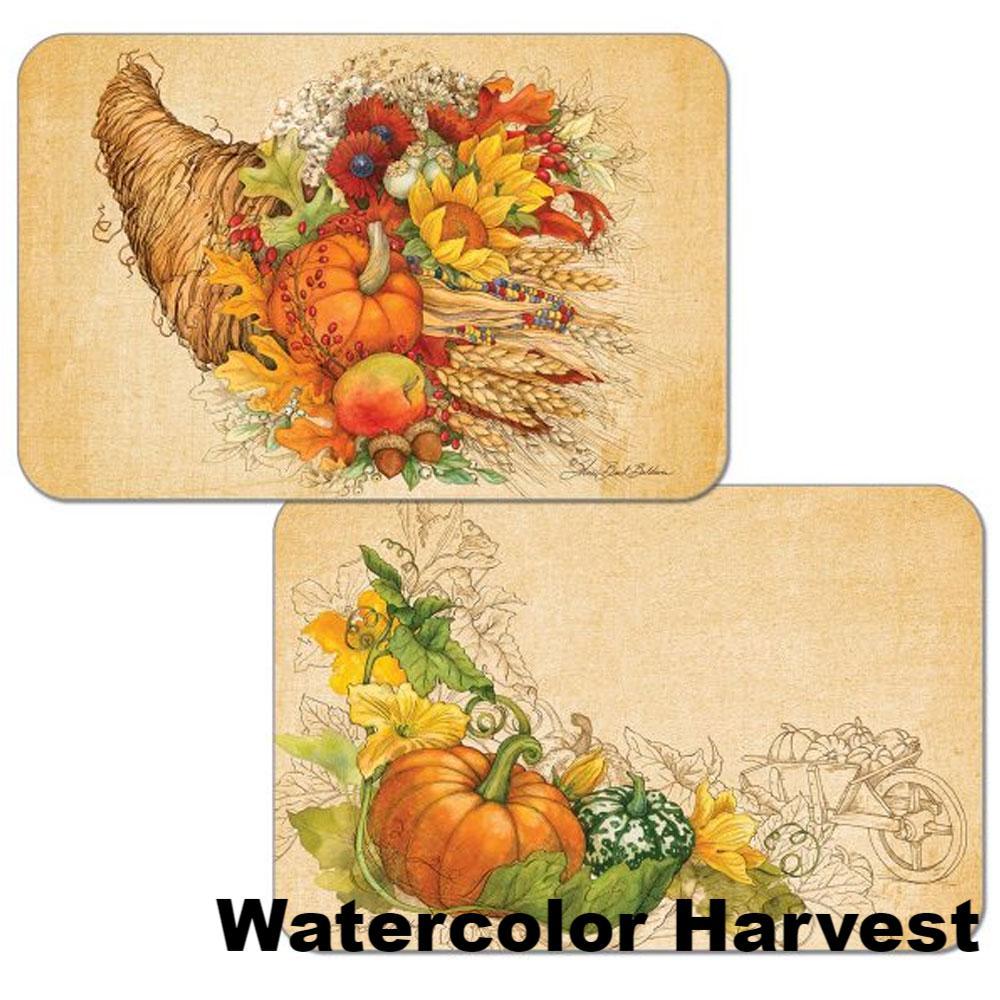 Autumn Reversible Plastic Placemats