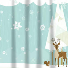 Load image into Gallery viewer, Forrest Friends Fabric Shower Curtain
