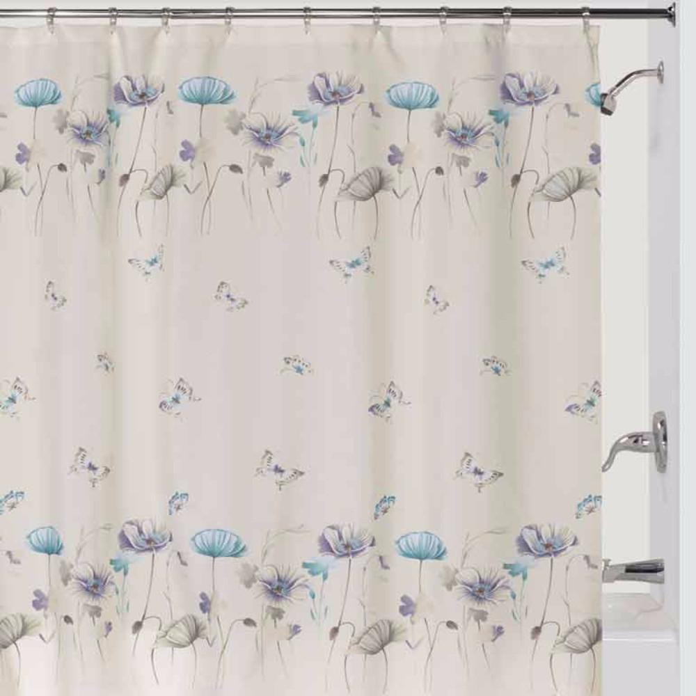 Garden Gate Fabric Shower Curtain