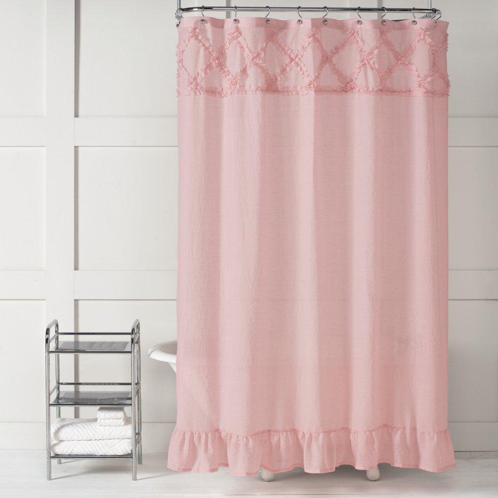 Garden Crossing Fabric Shower Curtain