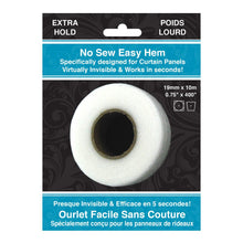 Load image into Gallery viewer, Ready-Made Curtain Iron-On Hem Tape Regular &amp; Extra Hold
