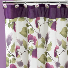 Load image into Gallery viewer, Jasmine Fabric Shower Curtain
