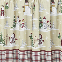 Load image into Gallery viewer, Joyful Snowfriends Kitchen Tiers and Valance
