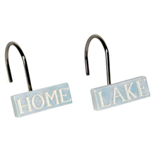 Load image into Gallery viewer, Lake Retreat Fabric Shower Curtain
