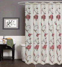 Load image into Gallery viewer, Larissa Rose Fabric  Shower Curtain
