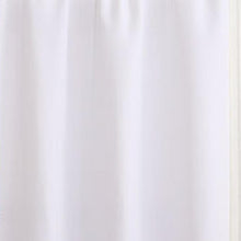 Load image into Gallery viewer, Martine Microfiber 3-Piece Kitchen Curtain Valance and Tiers Set
