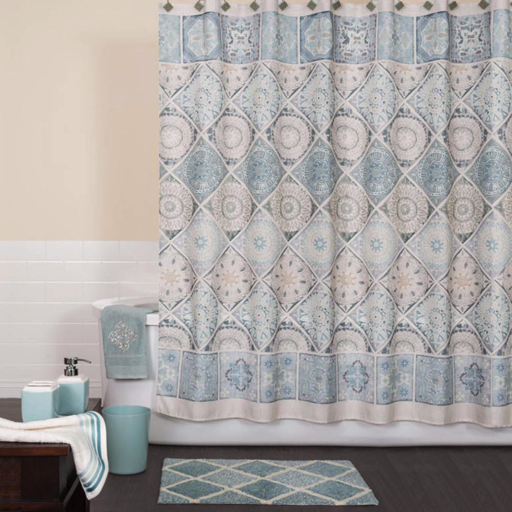 Modena Fabric Shower Curtain