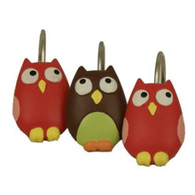 Load image into Gallery viewer, Owl Peva Shower Curtain
