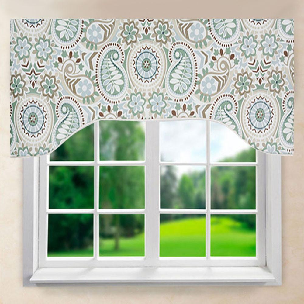 Paisley Prism Arch Valance