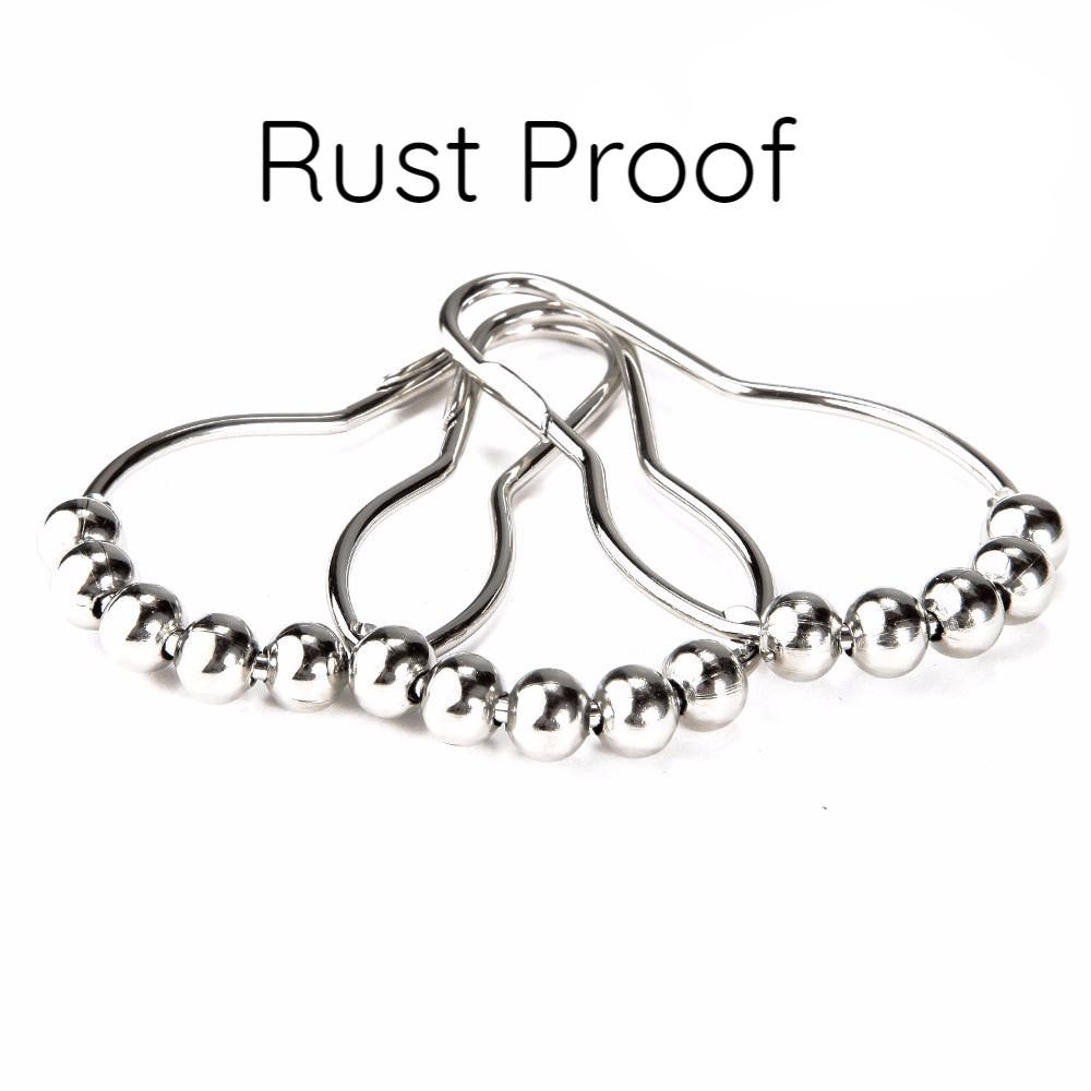 Round Rollerz Shower Hooks