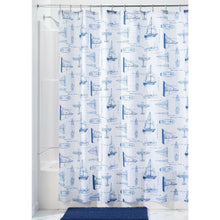Load image into Gallery viewer, Sail Boat Shower Curtain
