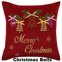 Load image into Gallery viewer, Seasonal Bells Throw Pillow Covers
