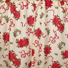 Load image into Gallery viewer, Euro Seasonal Poinsettia Kitchen Curtain Set

