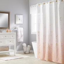 Load image into Gallery viewer, Splatter Blush Fabric Shower Curtain
