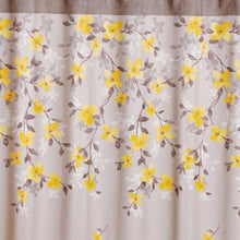 Load image into Gallery viewer, Spring Garden Floral Fabric Shower Curtain
