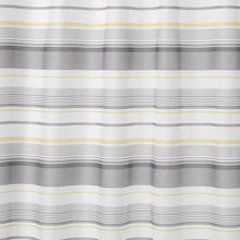 Load image into Gallery viewer, Spring Garden Stripe Fabric Shower Curtain
